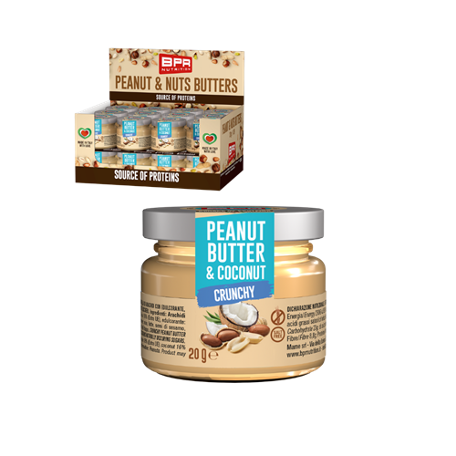 Peanut Butter and Coconut Crunchy Monodose