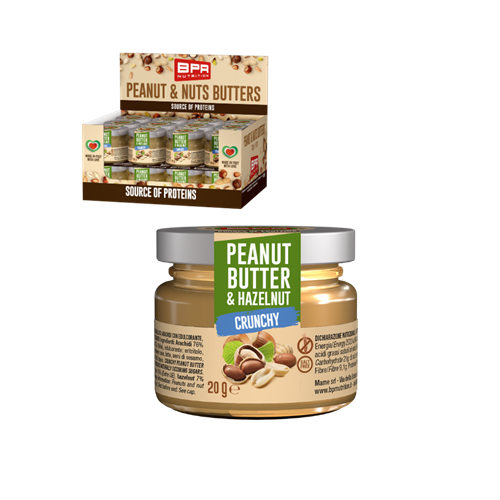 Peanut Butter and Hazelnut Crunchy Monodose
