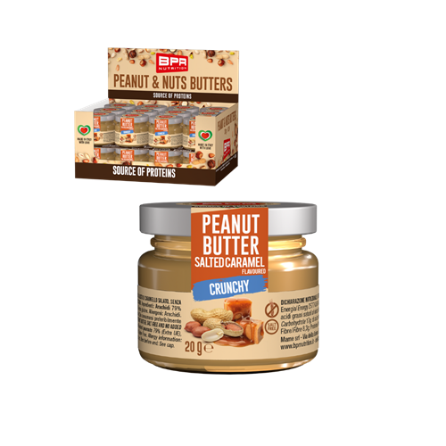 Peanut Butter Salted Caramel Crunchy Monodose